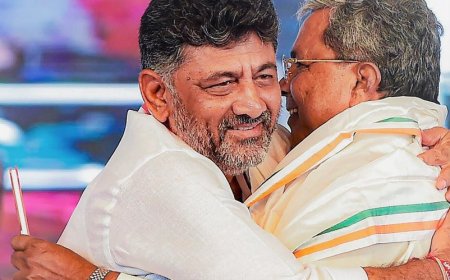 Siddaramaiah is appointed as Karnataka's new CM and DK Shivakumar as deputy CM