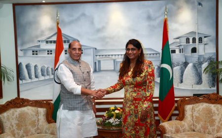 India and Maldives delegates meet for defence cooperation