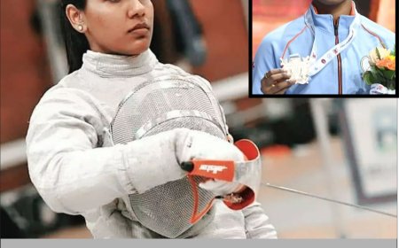 Bhavani Devi becomes first Indian fencer to win a bronze medal in Asian Championships
