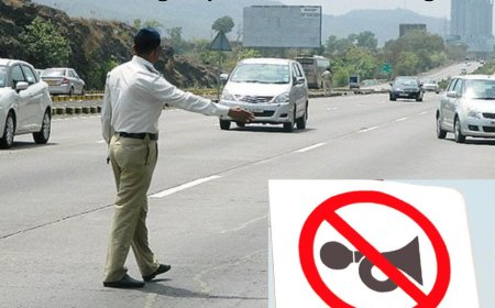 Mumbai Traffic Police Initiative - Maintain ‘No Honking Day’ On 9th & 16th August