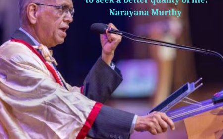 Democracy gives you the freedom to seek a better quality of life: Narayana Murthy