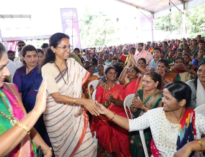 Supriya Sule claims Shinde government has compromised Maharashtra's economy