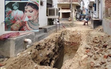 फरीदाबाद में बहू की बेरहमी से हत्या, घर के सामने 10 फीट गहरे गड्ढे में दफनाया शव – पति और ससुर गिरफ्तार