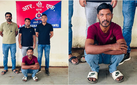 मुंबई: अंधेरी स्टेशन पर ₹26,000 का मोबाइल चोरी करने वाला आरोपी 24 घंटे में गिरफ्तार, RPF की तत्परता से खुला मामला