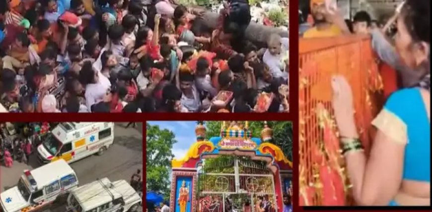 हरिद्वार के मनसा देवी मंदिर में भगदड़ से हड़कंप, 6 श्रद्धालुओं की मौत, कई घायल