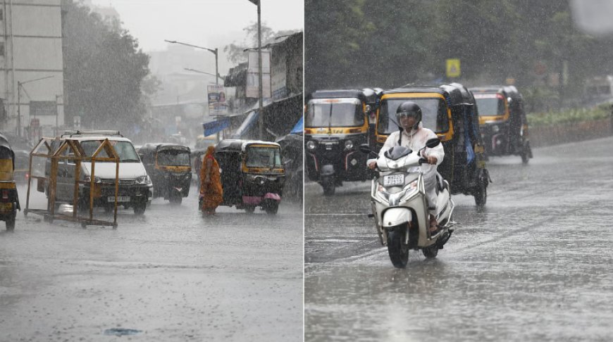 मुंबई में बारिश से जनजीवन ठप, IMD ने जारी किया रेड अलर्ट, GRP ने यात्रियों से सावधानी बरतने की अपील