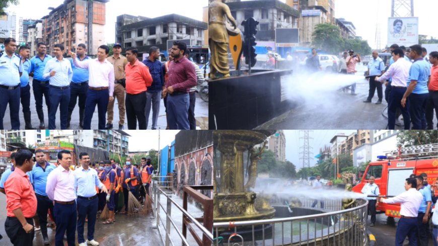मीरा-भाईंदर महानगरपालिका की "डीप क्लीन ड्राइव" मुहिम शुरू, आयुक्त ने स्वयं लिया सहभाग