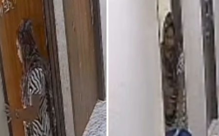 विरार में महिला सफाईकर्मी की हरकत CCTV में कैद, मोबाइल चोरी की कोशिश नाकाम