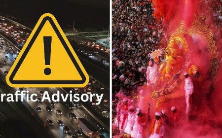 नंत चतुर्दशी पर मुंबई में बड़ा ट्रैफिक डायवर्जन लागू