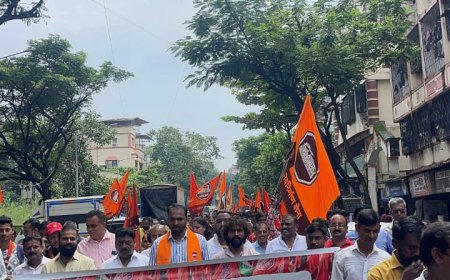 मीरा-भाईंदर मनपा पर मनसे का महामोर्चा सफल, सभी प्रमुख मांगें मानी गईं