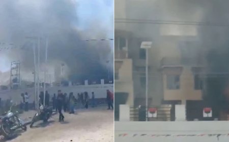 लद्दाख में राज्य का दर्जा और छठी अनुसूची की मांग पर हिंसक प्रदर्शन, BJP कार्यालय में तोड़फोड़ और आगजनी