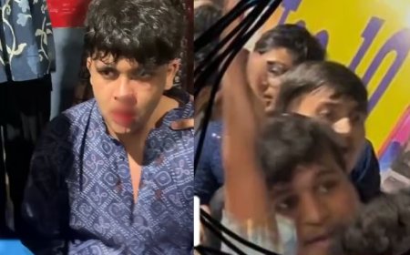 गोरेगांव ईस्ट नेस्को ग्राउंड गरबा में खूनी झगड़ा – 19 वर्षीय जेनिल बारबाया बुरी तरह घायल, सुरक्षा व्यवस्था पर उठे सवाल