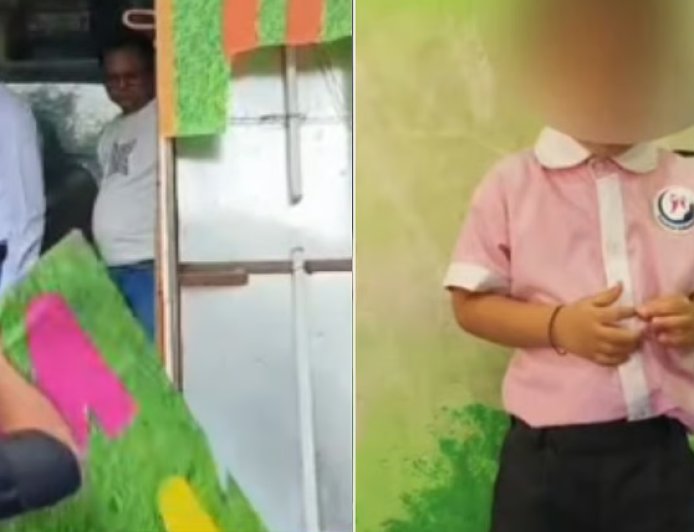 उल्हासनगर में 2 साल के बच्चे को शिक्षिका ने जड़ा थप्पड़, MNS कार्यकर्ताओं ने किया स्कूल पर हमला