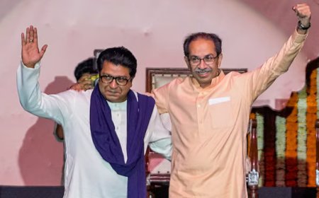 राज ठाकरे पहुंचे ‘मातोश्री’, उद्धव ठाकरे संग हुआ पारिवारिक भोज — क्या बनने जा रहा है नया ‘ठाकरे गठबंधन’?