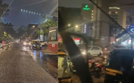 दीवाली पर बरसे बादल! मुंबई में हुई झमाझम बारिश ने बुझाए पटाखों के अरमान, सोशल मीडिया पर छाए मजेदार मीम्स