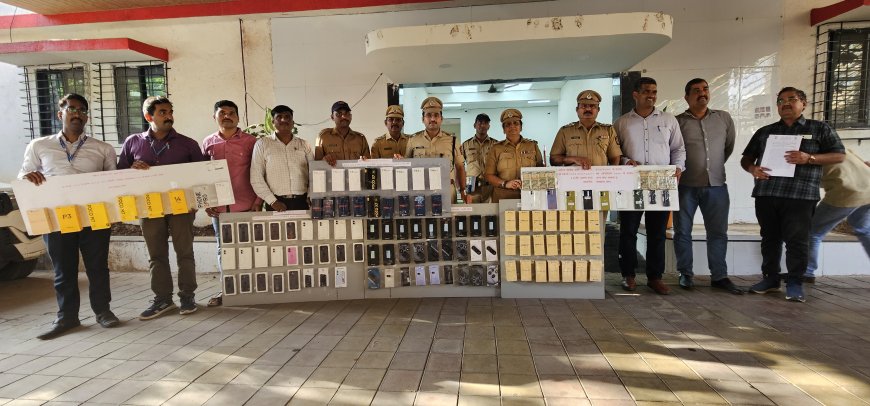 भाईंदर पुलिस ने उजागर की इंटरस्टेट साइबर ठगी गैंग – 50 लाख से अधिक का माल बरामद!