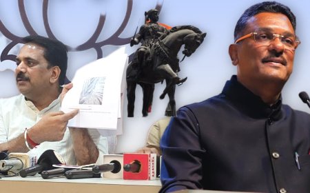 छत्रपति शिवाजी महाराज की प्रतिमा को लेकर गरमाई राजनीति; विधायक Narendra Mehta का Pratap Sarnaik पर निशाना