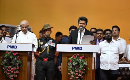 तमिलनाडु में ‘थलापति’ युग की शुरुआत: अभिनेता विजय बने नए मुख्यमंत्री