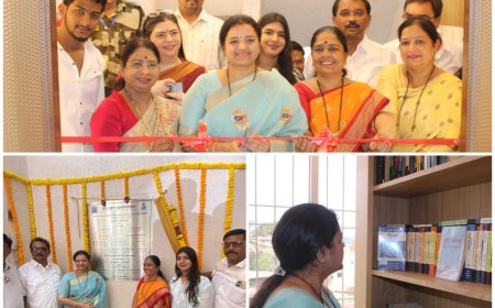 Mira-Bhayandar Mayor Dimple Mehta Inaugurates Modern Library and LPG Animal Crematorium