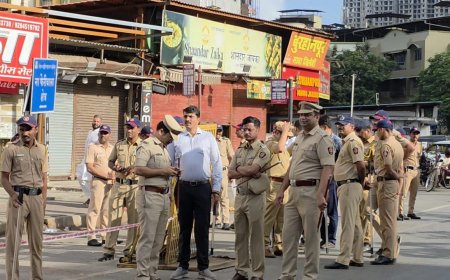 Tight Police Bandobast in Mira-Bhayandar Ahead of Bakri Eid