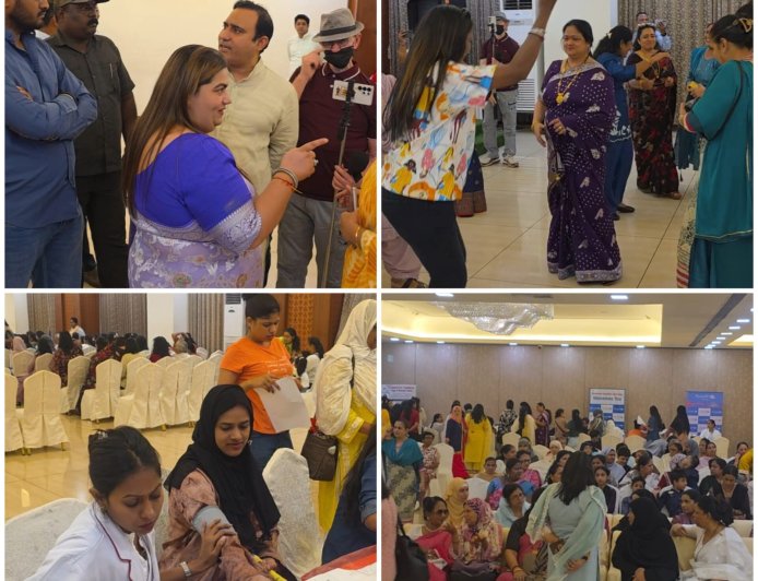 मदर्स डे पर महिलाओं के लिए फ्री मेडिकल कैंप का आयोजन, महिलाओं ने कहा — “आज हमने खुद के लिए समय निकाला”