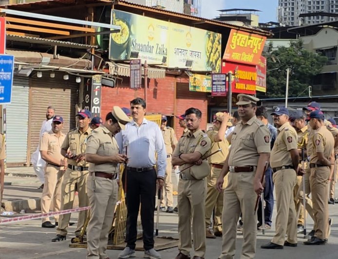 Tight Police Bandobast in Mira-Bhayandar Ahead of Bakri Eid