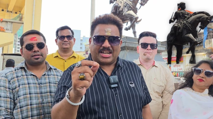 छत्रपति शिवाजी महाराज की प्रतिमा हटाने की साजिश?” — मनसे का प्रशासन पर बड़ा आरोप