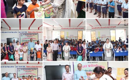 नए शैक्षणिक सत्र का उत्साहपूर्ण आगाज, महापौर डिंपल मेहता ने किया विद्यार्थियों का स्वागत