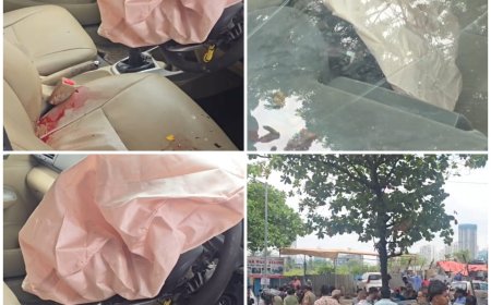 प्लेज़ेंट पार्क में दर्दनाक हादसा; एयरबैग खुलने से 25 वर्षीय मोहित सोनी की मौत, जांच में जुटी पुलिस