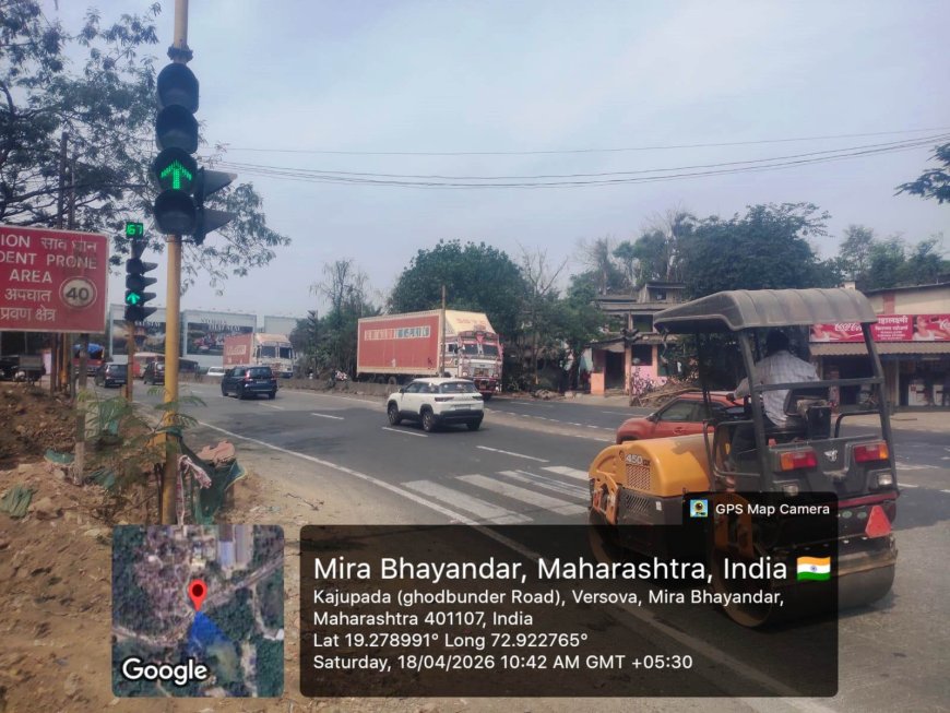 119 Road Accidents in Five Months in Mira-Bhayandar; Traffic Police Intensify Safety Measures at Black Spots