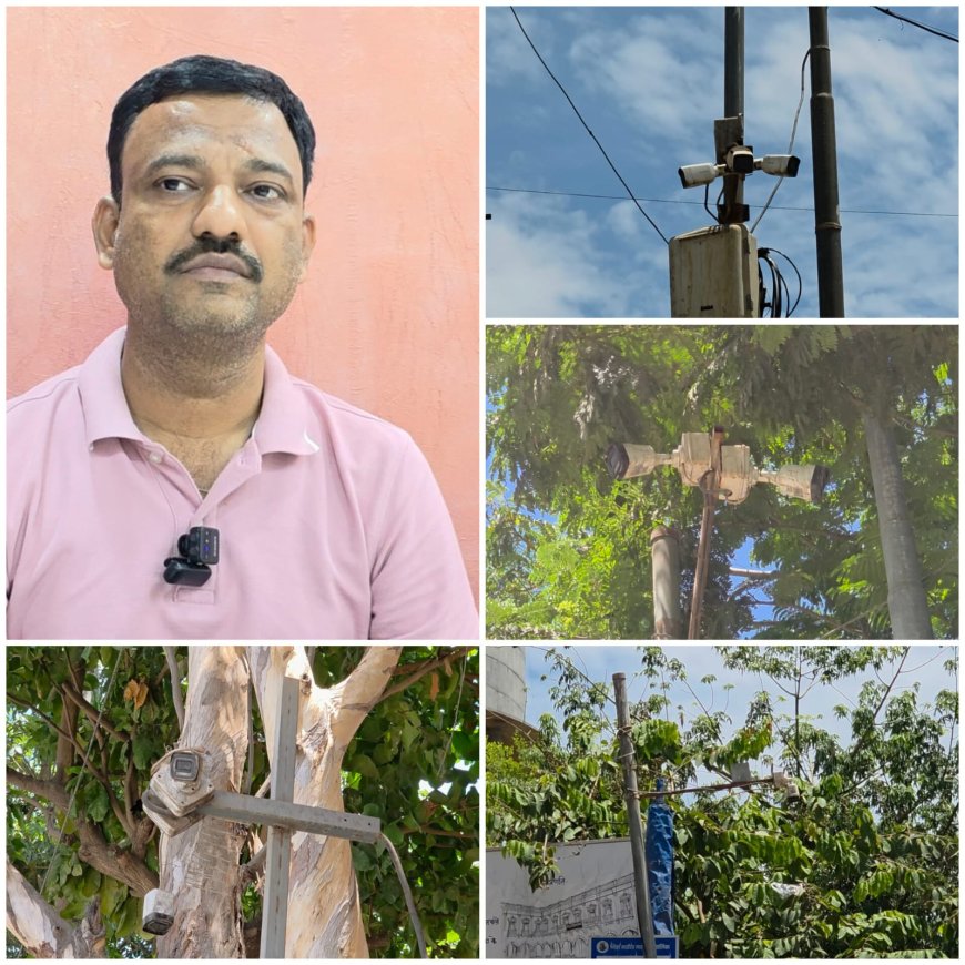 पेंकरपाड़ा के 19 CCTV कैमरे बंद, 10 लाख की सुरक्षा व्यवस्था ठप; नागरिकों में नाराजगी