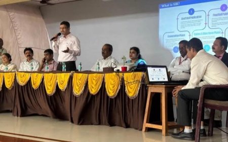 मीरा-भायंदर में SIR जनजागरूकता कार्यक्रम आयोजित, छात्रों को जिम्मेदार नागरिक बनने का संदेश