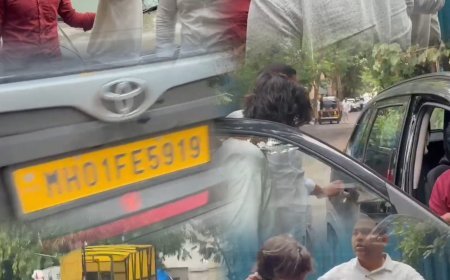 काशीमीरा में तेज रफ्तार वाहन का खौफनाक कहर, बाइक सवार को कई किलोमीटर तक घसीटा; चालक हिरासत में
