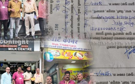 मीरा-भायंदर में सिंगल यूज प्लास्टिक पर कार्रवाई, 7 किलो प्लास्टिक जब्त, ₹15 हजार जुर्माना
