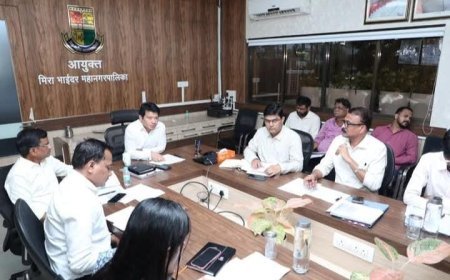 मीरा-भायंदर: आयुक्त ने SIR-2026 के कार्यों की समीक्षा की, मतदाता सूची अपडेट पर दिया जोर