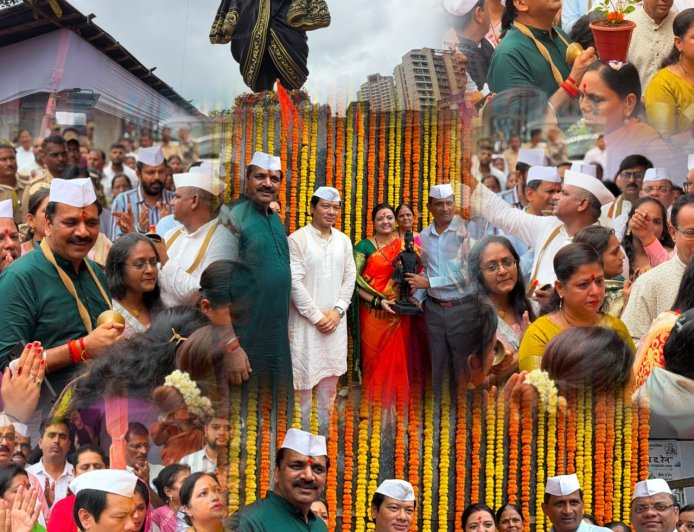 आषाढ़ी एकादशी पर काशीमीरा में श्री विठ्ठल की भव्य पूजा और महाआरती, श्रद्धालुओं की उमड़ी भीड़