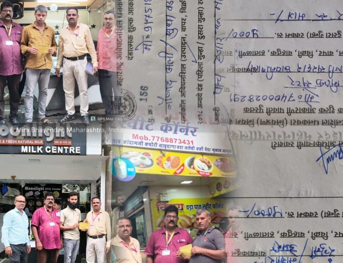 मीरा-भायंदर में सिंगल यूज प्लास्टिक पर कार्रवाई, 7 किलो प्लास्टिक जब्त, ₹15 हजार जुर्माना
