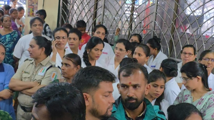 भायंदर: विधायक के सुरक्षा गार्ड पर अस्पताल कर्मचारियों से अभद्रता का आरोप, नर्सों का कामबंद आंदोलन