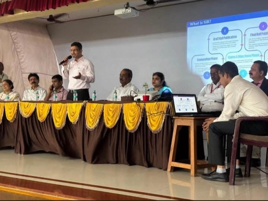 मीरा-भायंदर में SIR जनजागरूकता कार्यक्रम आयोजित, छात्रों को जिम्मेदार नागरिक बनने का संदेश