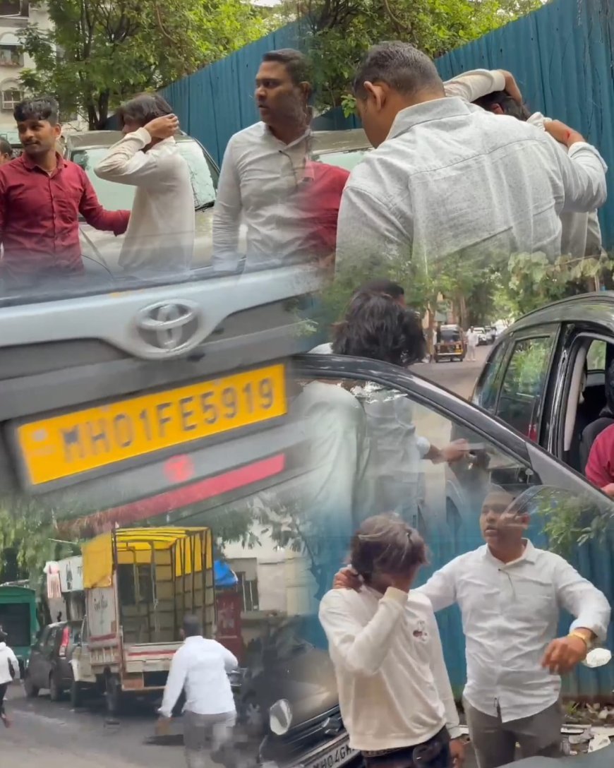 काशीमीरा में तेज रफ्तार वाहन का खौफनाक कहर, बाइक सवार को कई किलोमीटर तक घसीटा; चालक हिरासत में