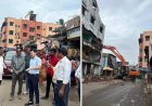 उत्तन नाका की खतरनाक 'सागर दर्शन' इमारत पर चला बुलडोजर, MBMC ने शुरू की कार्रवाई