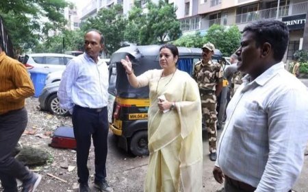 महापौर डिंपल मेहता का निरीक्षण, मियावाकी वन क्षेत्र और वरिष्ठ नागरिक केंद्र में खामियों पर दिए सख्त निर्देश