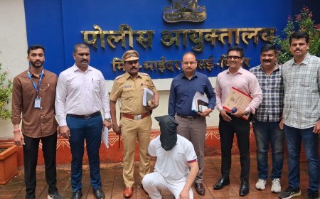 मीरा-भाईंदर में वांछित आरोपी अख्तर मर्चेंट गिरफ्तार, दिल्ली एयरपोर्ट से काशीमीरा पुलिस ने दबोचा