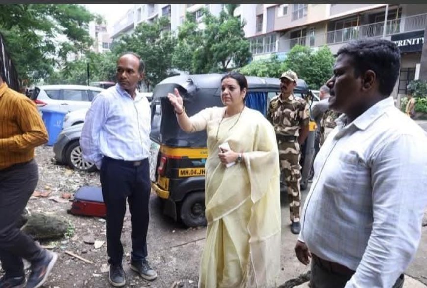 महापौर डिंपल मेहता का निरीक्षण, मियावाकी वन क्षेत्र और वरिष्ठ नागरिक केंद्र में खामियों पर दिए सख्त निर्देश