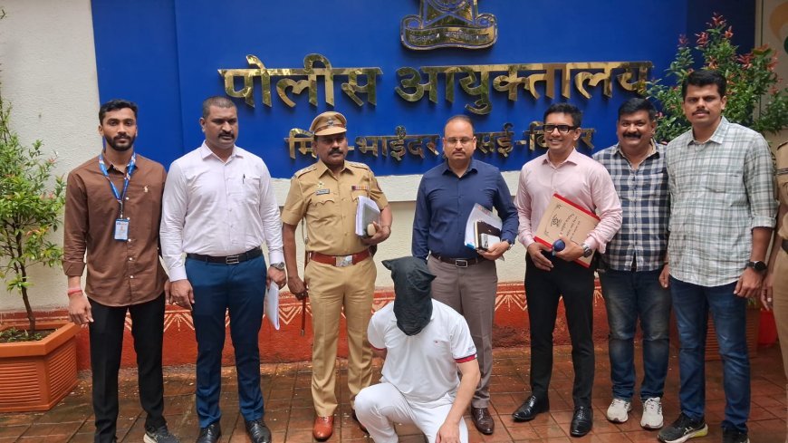 मीरा-भाईंदर में वांछित आरोपी अख्तर मर्चेंट गिरफ्तार, दिल्ली एयरपोर्ट से काशीमीरा पुलिस ने दबोचा