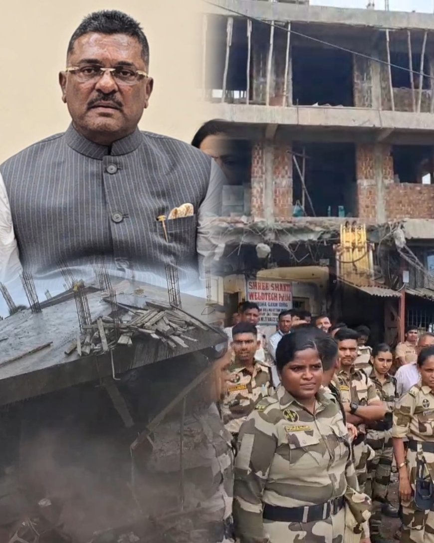 मुर्धा में बुलडोजर कार्रवाई पर भड़के मंत्री प्रताप सरनाईक, बोले- मराठी माणूस को शहर से बाहर करने की साजिश नहीं होने देंगे