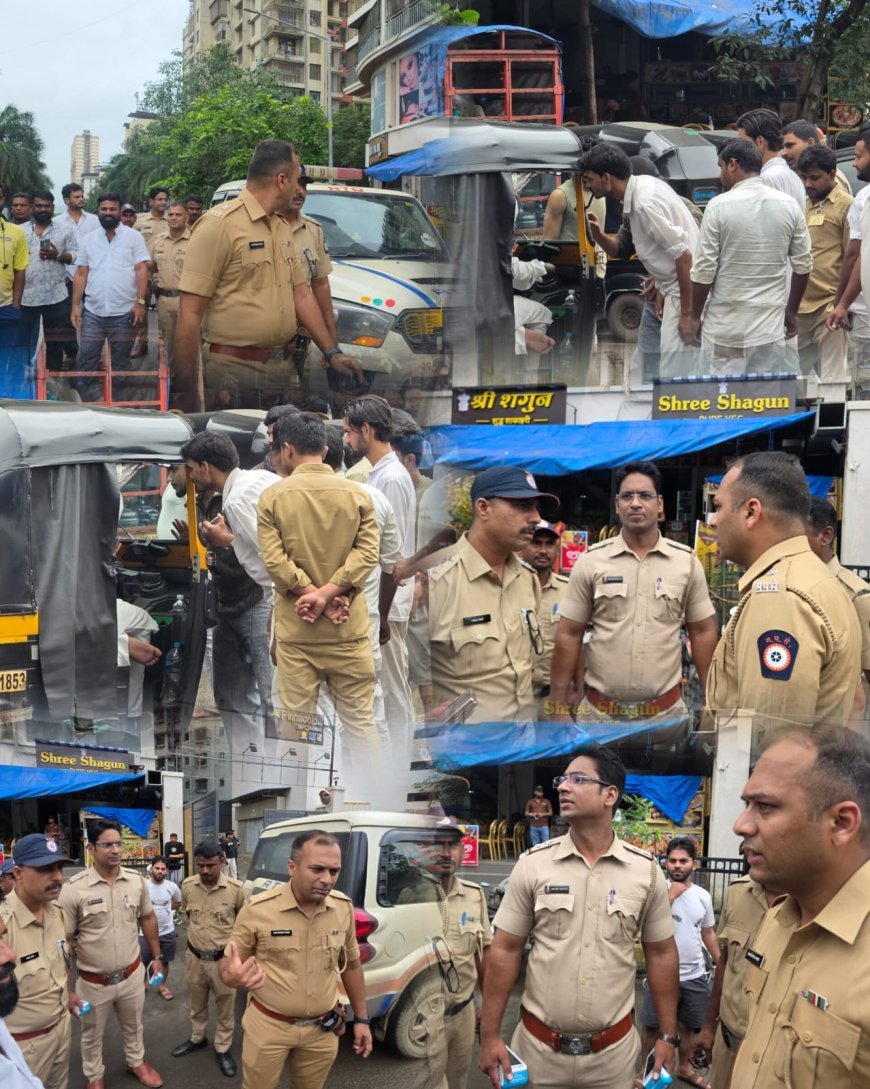 मीरा रोड के पिनाकोलो में ऑटो चालकों का राडा! यात्रियों को रिक्शे से उतारने पर मचा बवाल, RTO ने दी कार्रवाई की चेतावनी