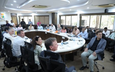 नेदरलैंड्स के प्रतिनिधिमंडल ने मीरा-भाईंदर मनपा का दौरा किया, कचरा और सीवेज प्रबंधन पर हुआ विचारों का आदान-प्रदान