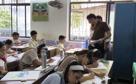 विद्यार्थियों के लिए शिवसेना की ओर से चित्रकला अभ्यास परीक्षा का आयोजन