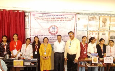 अन्नपूर्णा योजना के तहत अभिनव कॉलेज में दो दिवसीय खाद्य स्टॉल का आयोजन